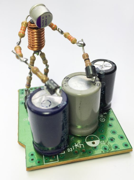 Elecrow1's tweet photo. When #electronic components used for #PCBAssembly have a mind of their own 🤣🤣🤣
#ElecrowPCB #Sharedproject #FYP #moods (Credit: Bert Van) https://t.co/lvBi9ZddEU