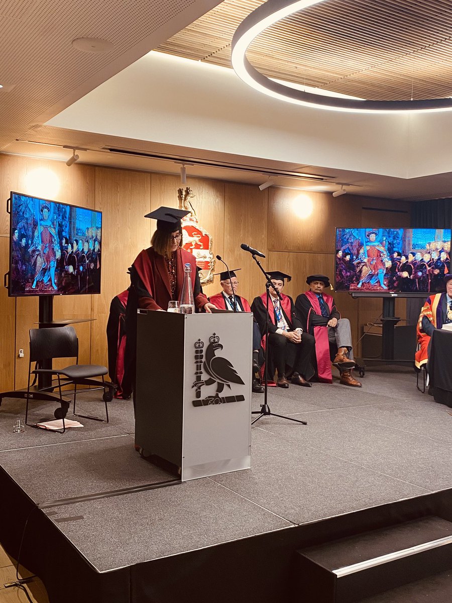 RCSnews's tweet photo. “Be yourself and be authentic” - @DacreJane addressed our diplomates as she became an honourary fellow yesterday afternoon. 

Welcome to everyone joining us today to celebrate. https://t.co/cS6u9woElt