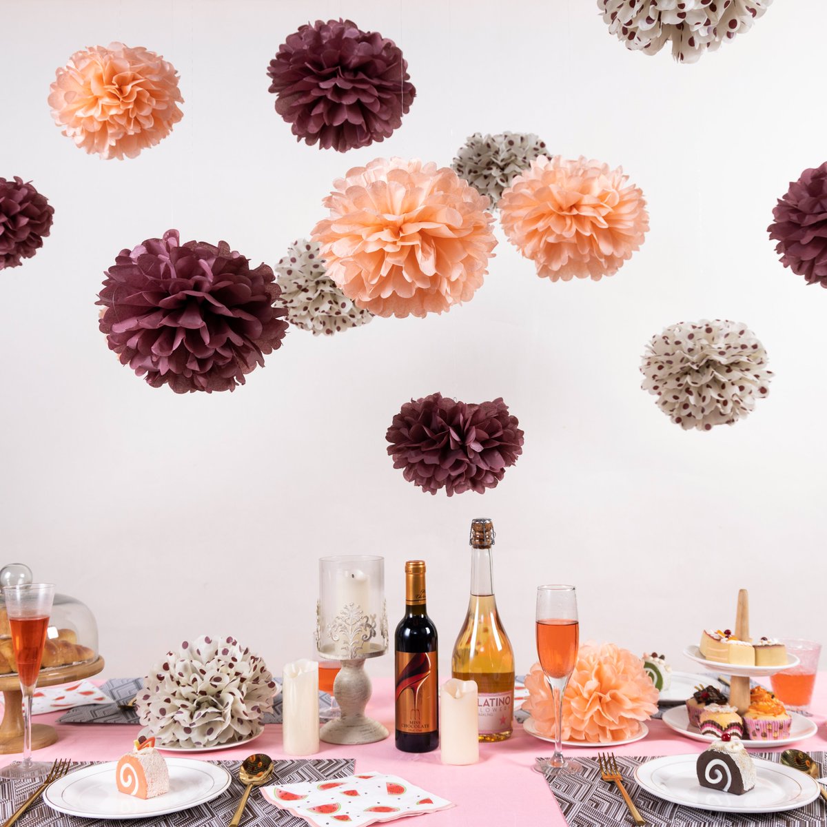 sunbeautyparty_'s tweet image. This set is made of high quality wood pulp, which is safe and environmentally friendly and can be reused. Excellent quality tissue paper pom pom will have better effect after expansion. 

.
.
.
.
.
#paperdecorations #partydecorations #paperdecor #partydecor #tissuepompoms