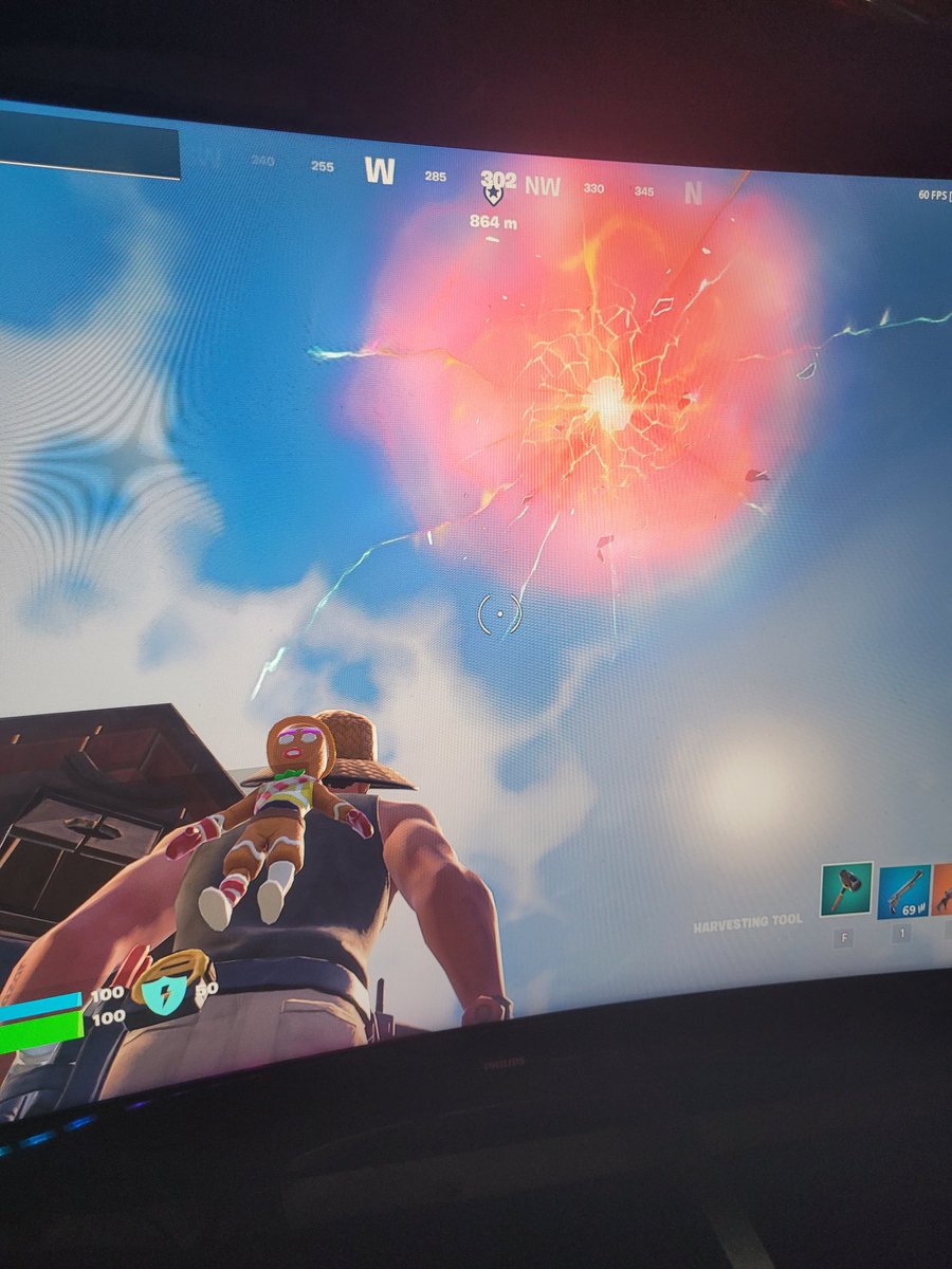 TheReal_MrGoose's tweet photo. Just looked up... what the he'll is this, use #CodeLazar #Fortnite https://t.co/r3NmgpamyM