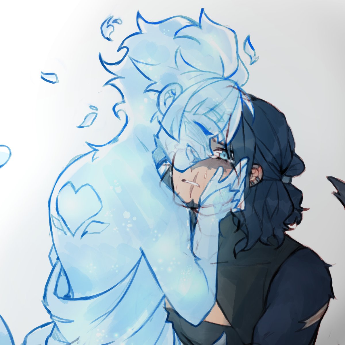 "Don't forget to smile Faiz!~"
Don't mind me, just made myself emo  thinking about Faiz and Iza's mom, Meila.