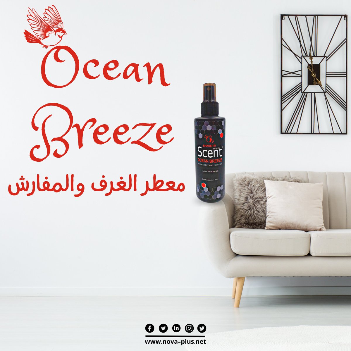 novaplustrading's tweet photo. Nova Plus International Trading

Product: Nova Scent Ocean Breeze

Room &amp; Clothing Freshener

 #scent #oceanbreeze #oceanbreezes #freshener #airfreshener #roomfreshener #carairfreshener https://t.co/1xNoOb3g16