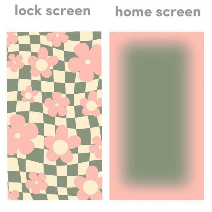 wallpaper lockscreen &amp; homescreen matching ideas

— a thread