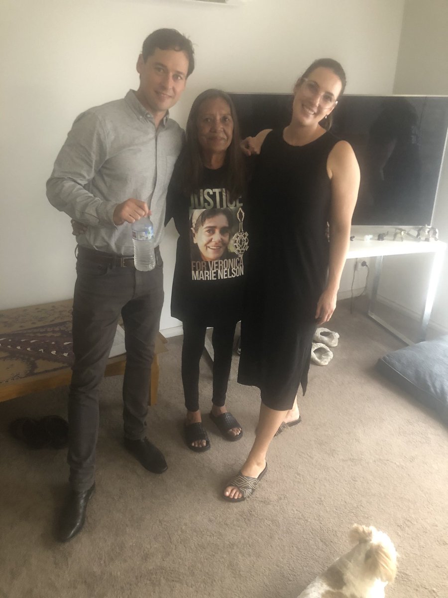 Ali Besiroglu (@besiroglu_ali) on Twitter photo Mainstream media is often criticised for not doing enough for First Nations people. These journos, <a href="/Ageinvestigates/">Nick McKenzie</a> and <a href="/epearson_3/">erin pearson</a> proved them wrong. TY for doing an exceptional job in sensitively & fearlessly telling Aunty Donna Nelson’s story to Aus!
#JusticeForVeronicaNelson Mainstream media is often criticised for not doing enough for First Nations people. These journos, <a href="/Ageinvestigates/">Nick McKenzie</a> and <a href="/epearson_3/">erin pearson</a> proved them wrong. TY for doing an exceptional job in sensitively & fearlessly telling Aunty Donna Nelson’s story to Aus!
#JusticeForVeronicaNelson