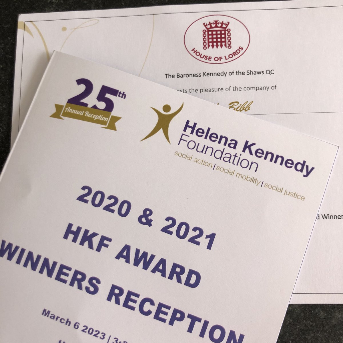 sallybibb's tweet photo. An inspiring Monday @TheHKF Award Winners’ Reception @UKHouseofLords
Happy 25th anniversary @TheHKF Thank you for all you do.
#HKFHOL23 #LearningWorked #equality #hkf25 @PA_Consulting https://t.co/FTi986F1qy
