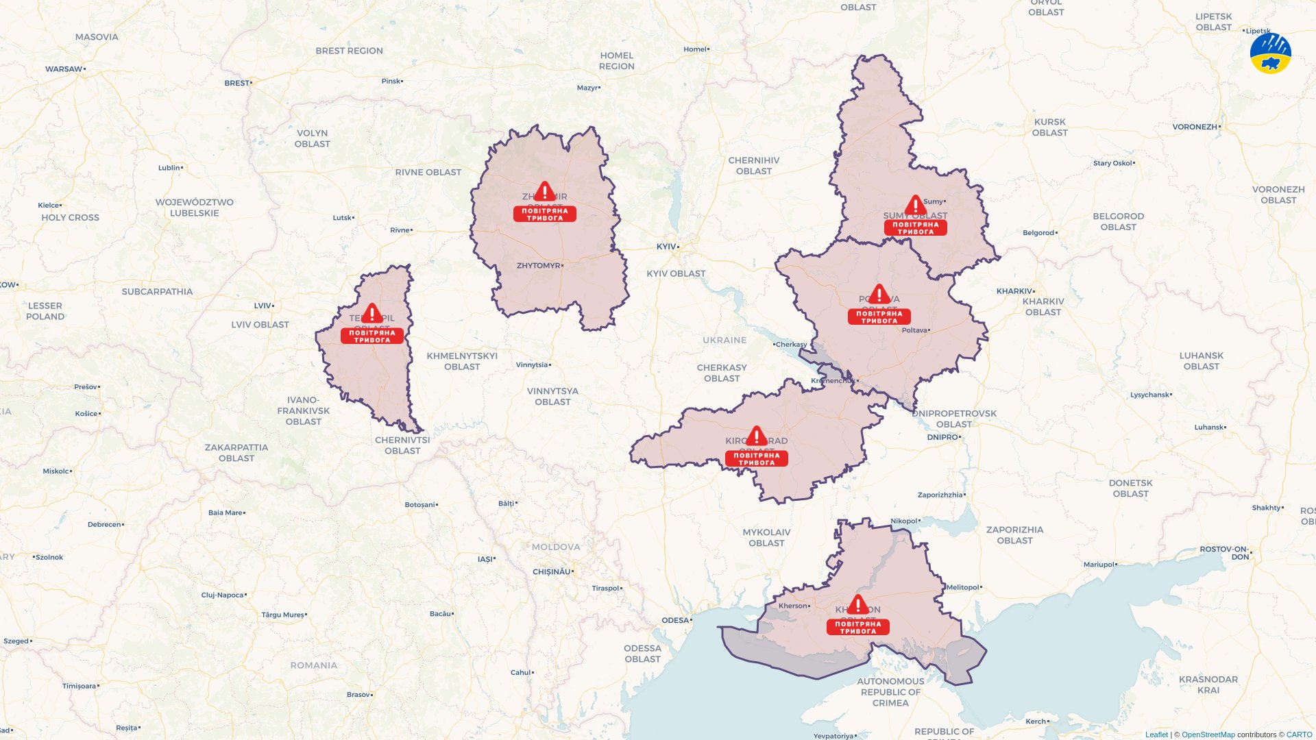 Ukraine Siren Alerts on Twitter "Ukraine Siren Alert [07/03/2023] 10