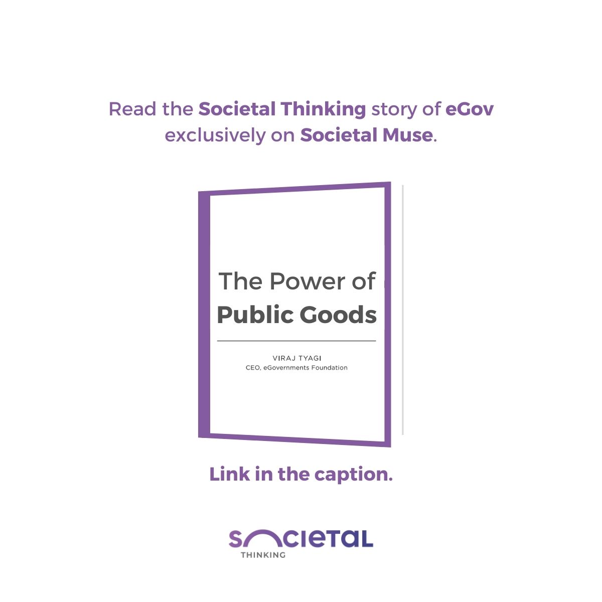 Read the Societal Thinking story of eGov Foundation exclusively on Societal Muse:
bit.ly/smtegov

#societalmuse #findyourmuse #societalthinking