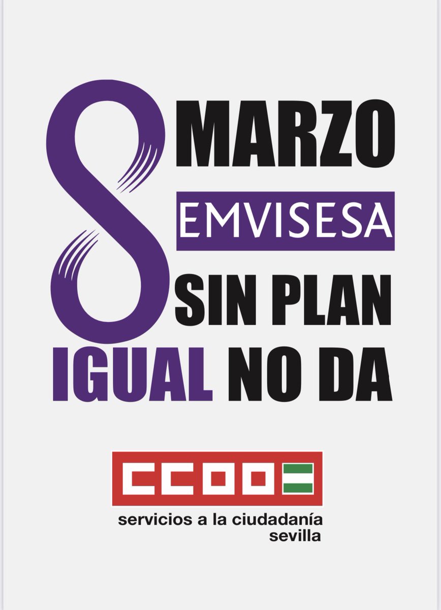 🟣 En <a href="/emvisesa/">Emvisesa</a> seguiremos luchando hasta conseguir medidas reales y efectivas de conciliación y corresponsabilidad. #8M #IgualdadOConflicto