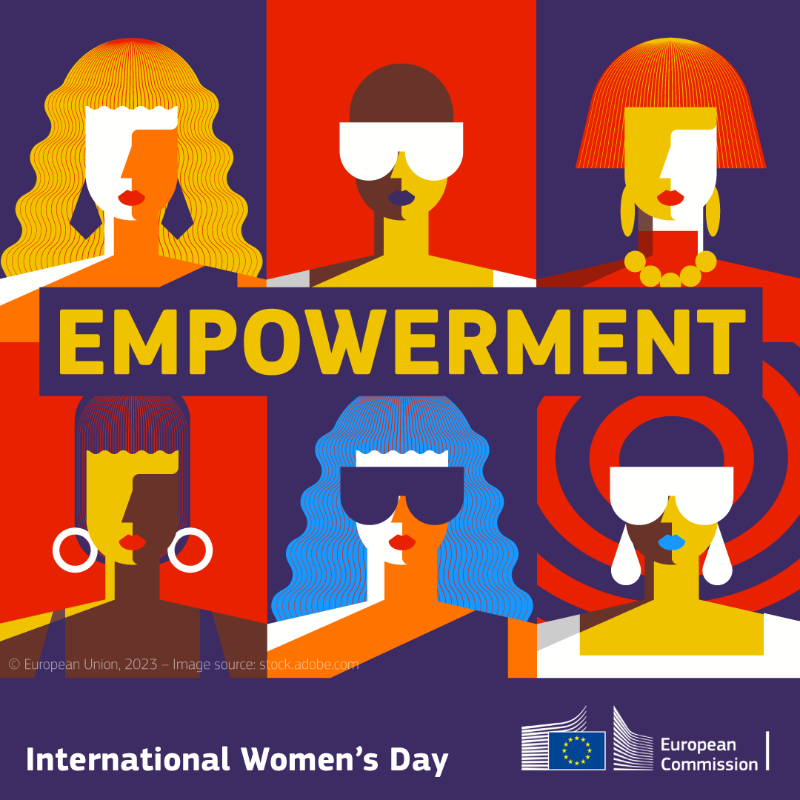 EUErasmusPlus's tweet photo. On #InternationalWomensDay, we honour women &amp; recognise the crucial role of education in closing the gender gap.
Textbooks, educational institutions, and early career choices all impact women's futures.
Let's remove all bias &amp; remember: education = empowerment.💜 https://t.co/hc83QIpjn5