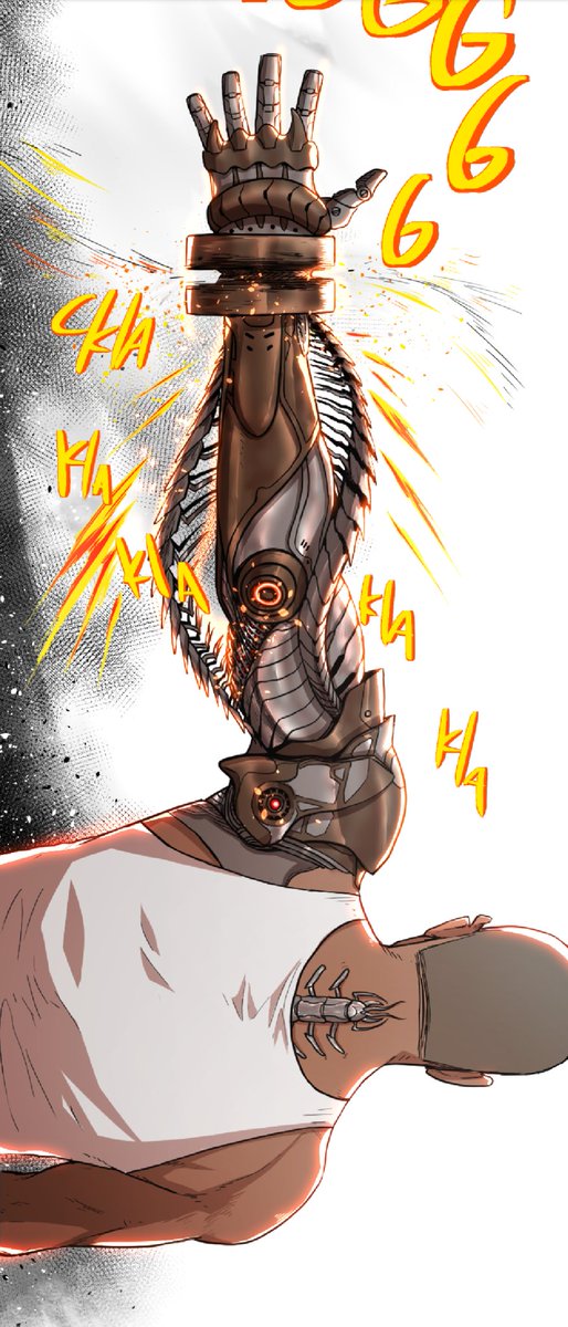 halo karyaku! mau share komik yang ku warnain 🙏🙏 monggo di baca yak di webtoon "BRANDAL"