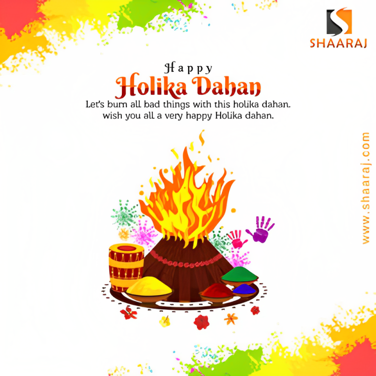 Here's wishing you and your loved ones a very blissful Holika Dahan. May Lord Narasimha shower you with his choicest blessings. 
Wish you all a very Happy Holika Dahan!
.
.
.
.
#HolikaDahan  #HolikaDahan2023  #ChotiHoli #SHAARAJ #HappyHoli2023 #Holi #holika #HoliFestival