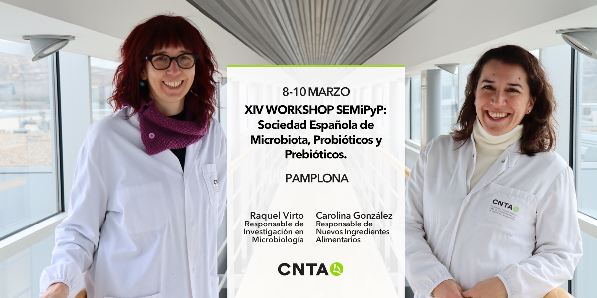 CNTA_CIT's tweet photo. 📅Mañana comienza el XIV Workshop de @SEMiPYP, donde Raquel Virto y Carolina González participarán junto a @unav en el taller titulado 'La tendencia de #AlimentosFuncionales. ¿Qué hay detrás de lo que nos dice la publicidad?'.

🦠¡Os mantendremos informados!

#CNTAenVanguardia https://t.co/qp8v98ZTg1