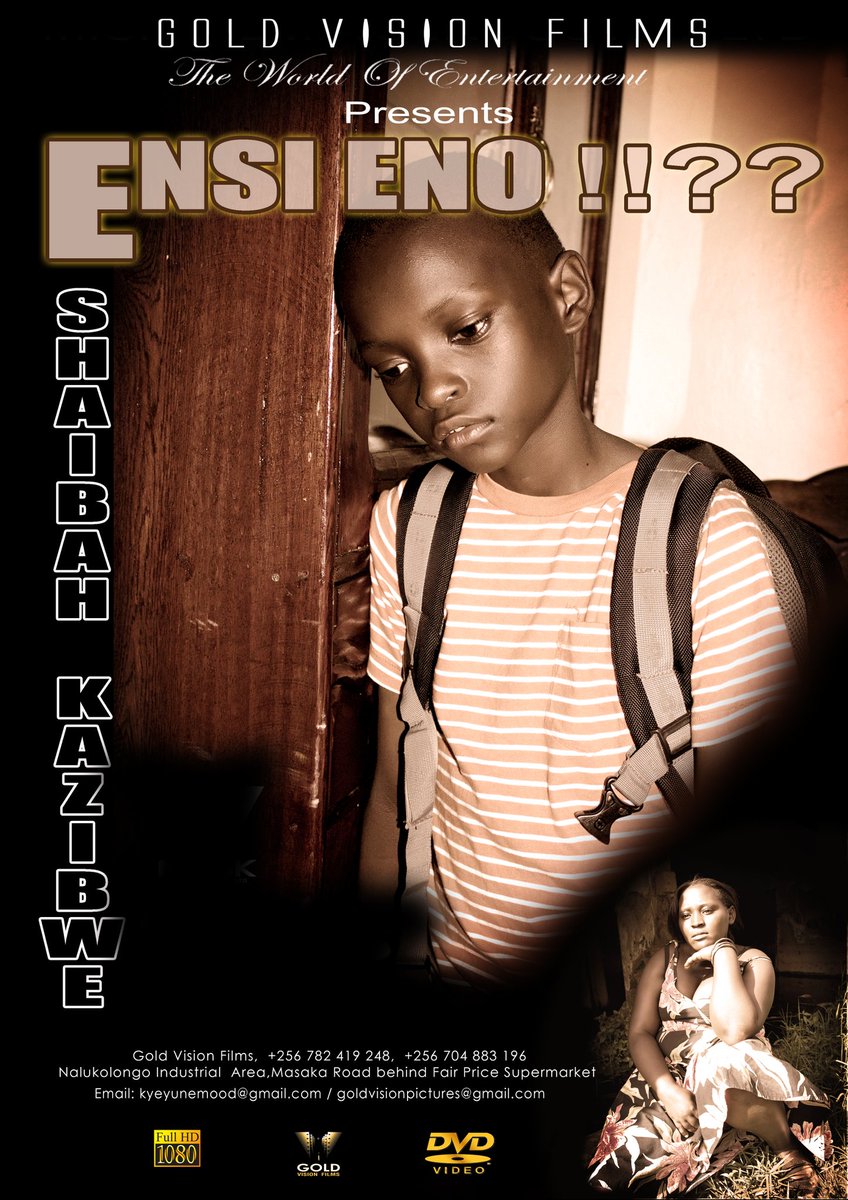 GoldVisionFilms's tweet image. Life is challenging, even the young is challenged...
#youmustwatch #EnsiEno!!?
@AishaFlyFilms @Blackmagic_News @BrianMulondo @cinemaUGApp