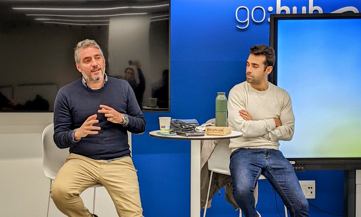 GoHubVentures's tweet photo. #GoHubDay, episodio 2⃣
🦄@Die_Moya (@ClimateTrade) + @xavicortes9 (@flexport)
XC: "Entender el proceso, saber dónde están los pains y medir la eficiencia operacional es clave"
DM: "El CEO es multigorra, pero debe
contratar talento cuanto antes para construir la compañía" https://t.co/7avzroEi6h