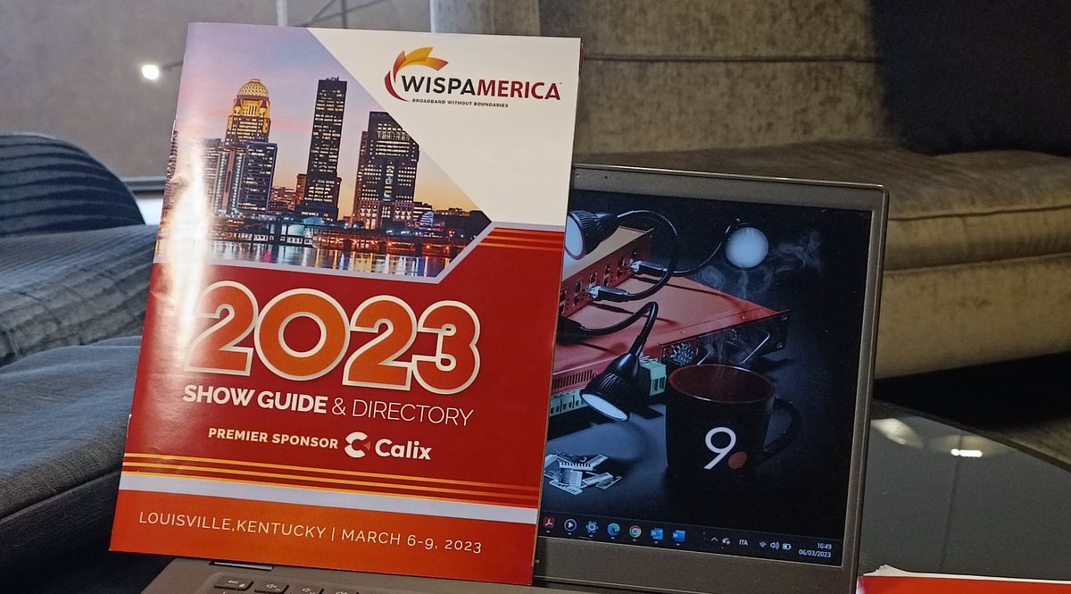 9dotsrl's tweet photo. #WISPA 2023 🔴Wake up with
 #9dot!🔴
Stop in and see us in our booth #822
Looking forward to seeing you there!

https://t.co/ruH6f43eWc

#WISPAmerica #WISP #ISP #telecommunications  #technologies #wispaevent https://t.co/fF3NVBZWmP