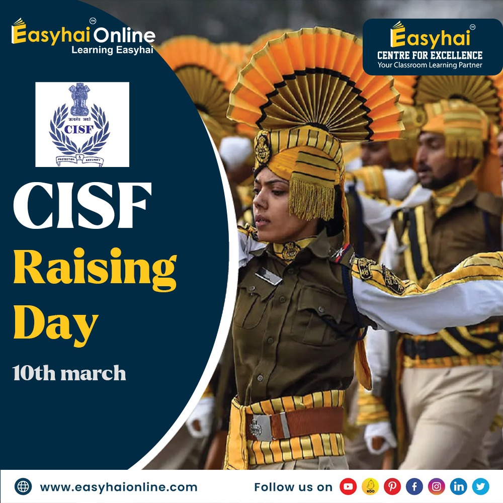 Onlineeasyhai's tweet photo. Our greetings and best wishes to the Central Industrial Security Force (CISF) on their Raising Day. The CISF guards our country's key establishments and has dutifully served the nation with great diligence.
#CISFRaisingday #easyhaionline #experteducation #experteducators https://t.co/U2xJnudpgh