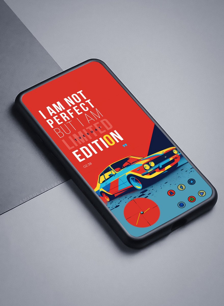 EahsanCh's tweet photo. #NV303
Gear Up...
×Launcher: Nova Launcher
×Wallpaper: WallPaperly (A Car)
@RajjAryaa
×Icon: Iconpack Studio (Cartoon Pack)
×Widgets:
-Finesta KWGT @RajjAryaa
-PopIt KWGT @RajjAryaa
×Template: @andro_idfans
@AndroidAuth
#aahomescreens
#WithNova
@WallersGallery
#RADSetup
#Android https://t.co/L3ShU77ClE