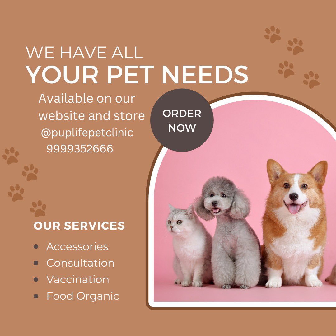 Puplife Pet Clinic on Twitter "Visit our store at J Block, Main Market