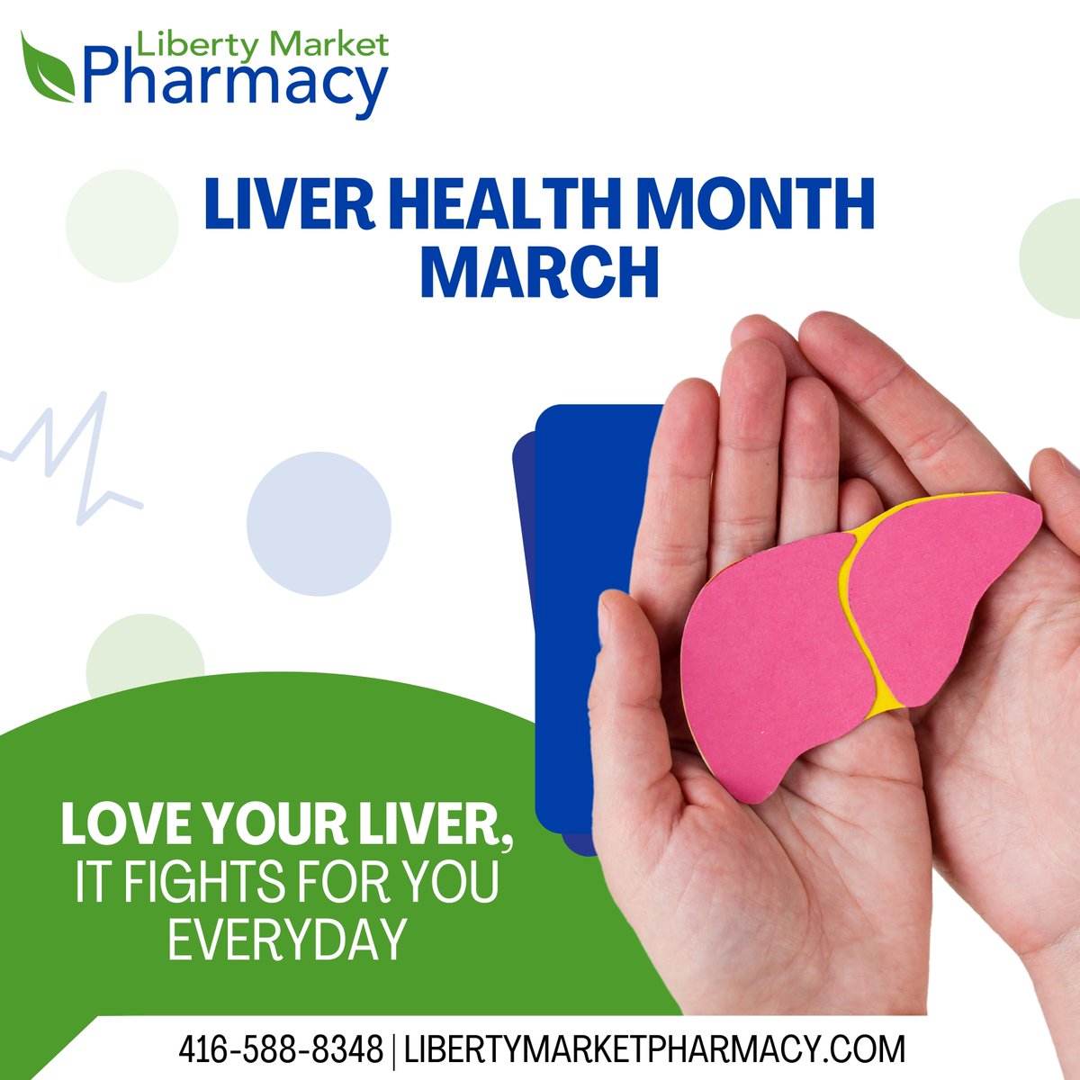 Liver Health Month is a perfect opportunity for you to honor your liver for being such a strong and important part of your body. Your liver fights every day to keep you healthy, so having a regular checkup appointment is especially important now.
#livermonth #marchmonth #disease