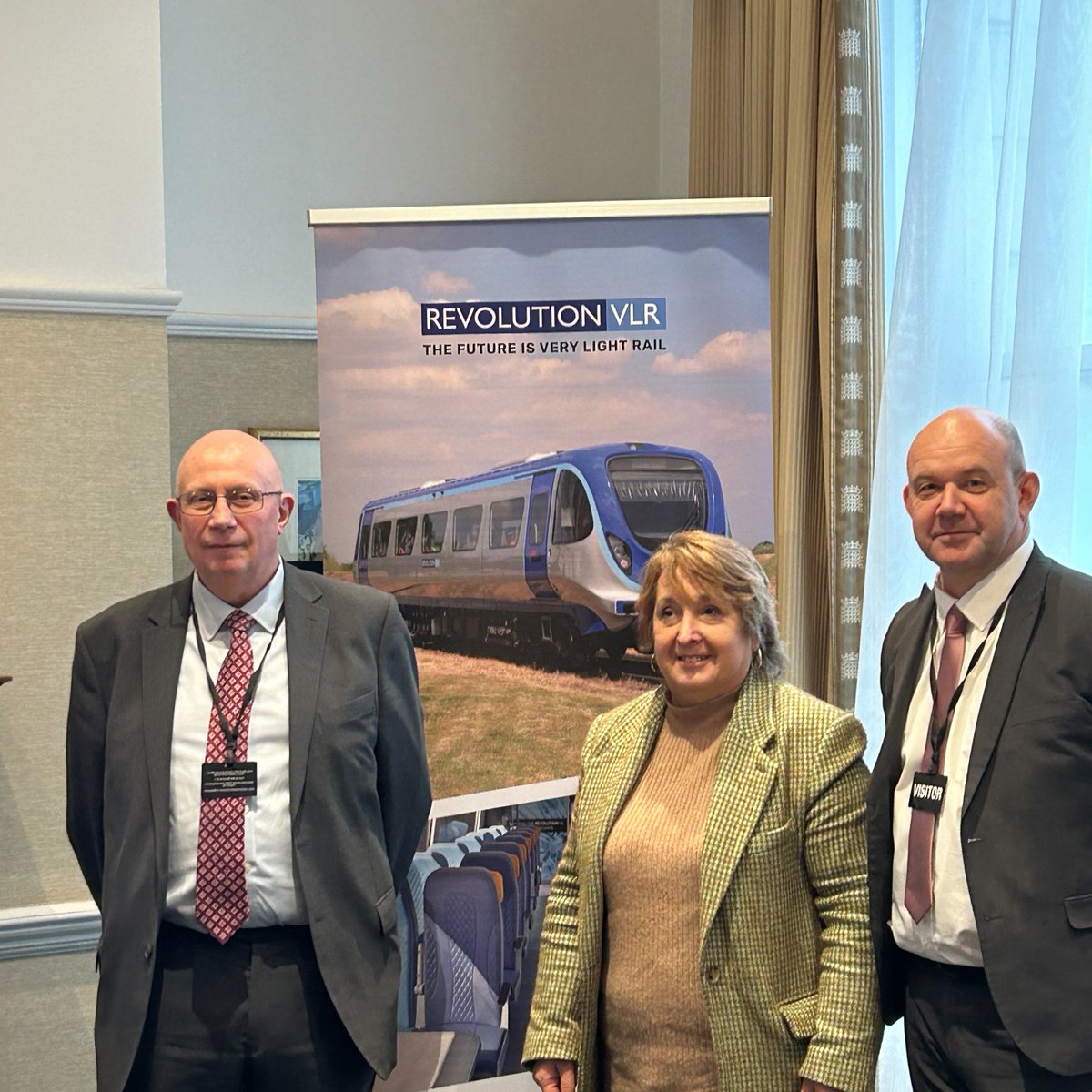 tdi_transport's tweet photo. The Transport Design International team went to London last week to present @RevolutionVlr at the Palace of Westminster. Special thanks to Christine Jardin MP for chairing the event and to our partners at @eversholtrail who attended with us.

#verylightrail #RevolutionVLR https://t.co/wznuWaHqY3
