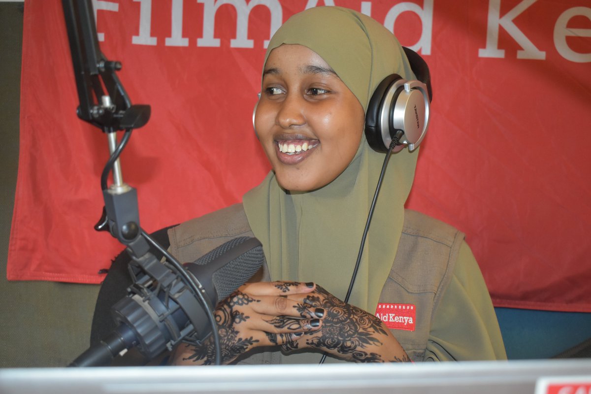 filmaidkenya's tweet photo. "I have learned video editing &amp; camera operation, am now a techy."

"Women, men, and young people must work together in order to achieve gender equality." 

@RamlaBalal, 22, @filmaidkenya  media &amp; entrepreneurship mentee in #Dadaab. 

@UNHCR_Kenya @UNICEFKenya 
📸 @KarsheKomad https://t.co/jYCfeWr79z