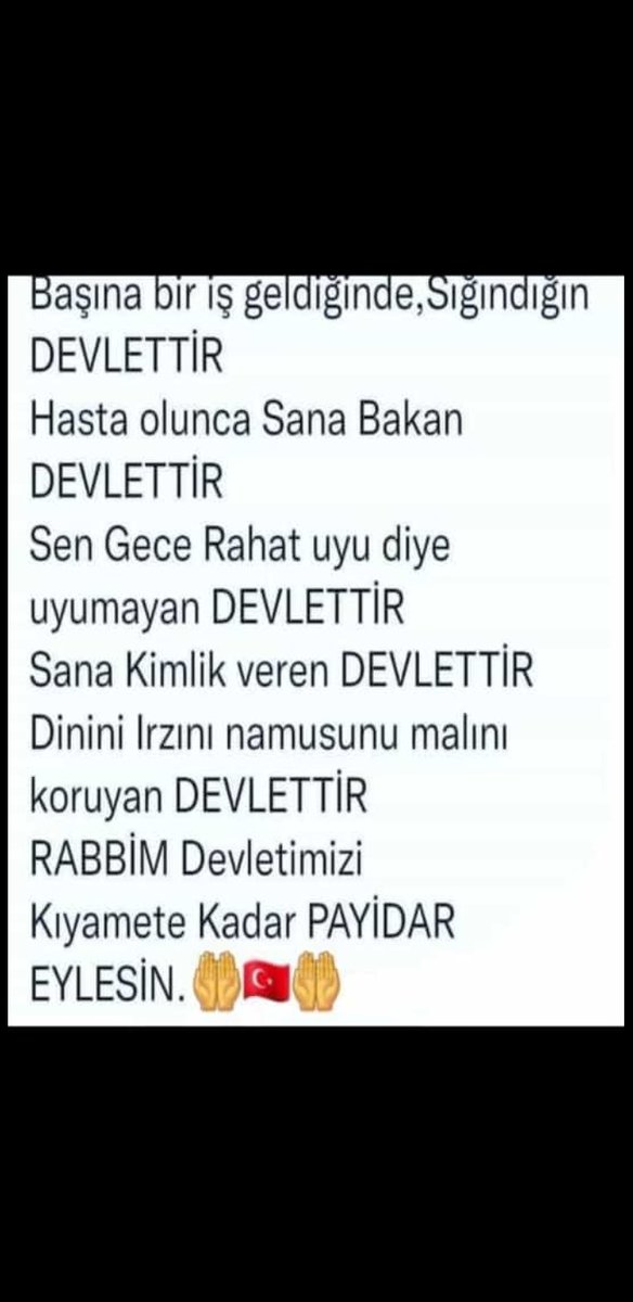 Allah Devletimizin Yardimci si olsun
<a href="/RTErdogan/">Recep Tayyip Erdoğan</a> 
<a href="/dbdevletbahceli/">Devlet Bahçeli</a> 
<a href="/Mustafa_Destici/">Mustafa Destici</a> 
<a href="/vedatbilgn/">Vedat Bilgin</a> 
<a href="/piktes_taseron/">PiKTES ÖZEL GÜVENLİK</a>