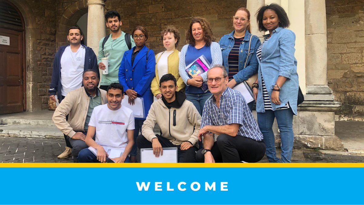 UCT_ELC's tweet photo. It’s a new week and it’s time to say hello to our new students. We can’t wait to help you achieve your English goals.
#UCTELC #LearnEnglishUCT #UCTEnglish https://t.co/P0wloTvvDc
