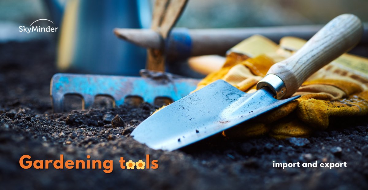 👩🏻‍🌾 Gardening is a popular hobby which promotes sustainability along with physical and mental health.
Many #GardeningTools can be used to create a lush garden: find out which countries #export and #import them the most on our latest article: blog.skyminder.com/analysis-and-s…