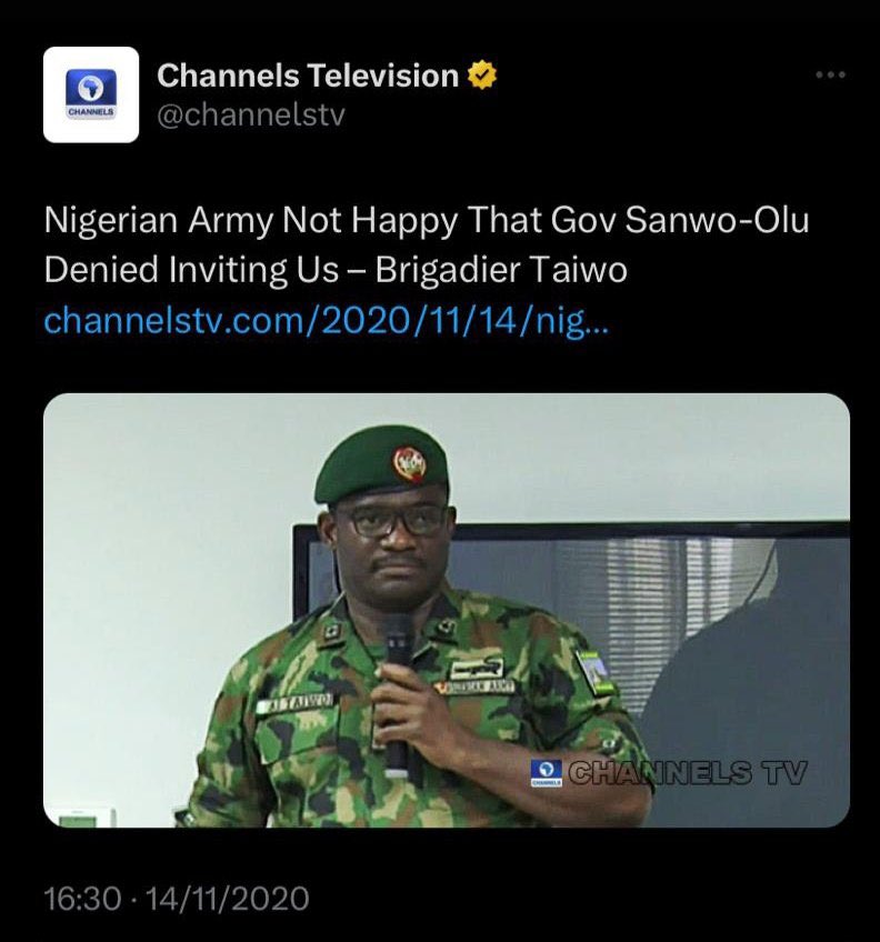 BigChiefDamian's tweet image. Jide Sanwoolu gave the order.  #GRVforLagos  #EndSARSProtest