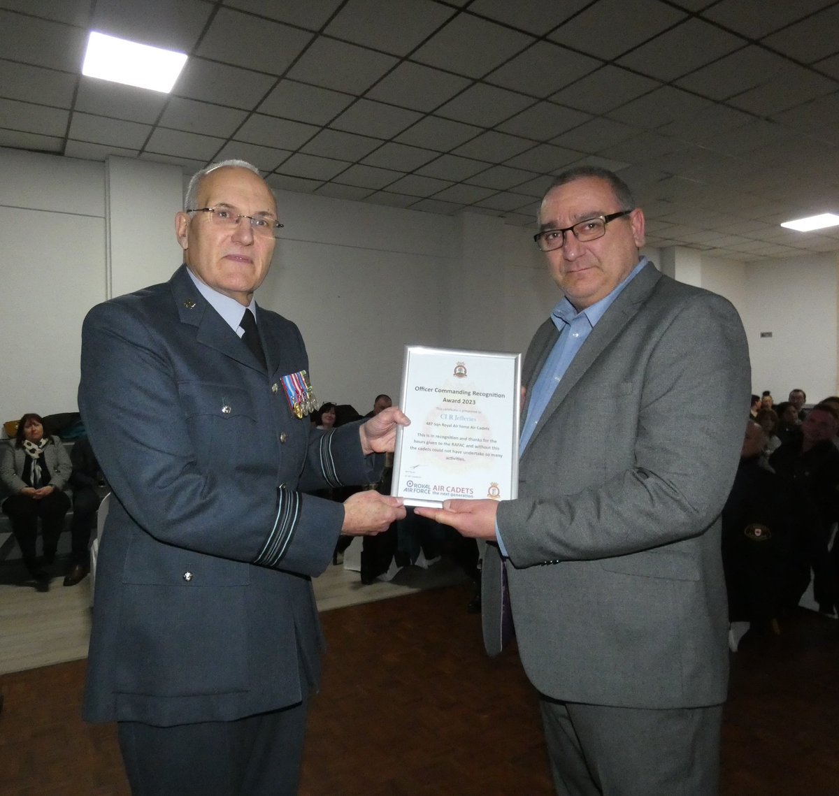 487ATC's tweet photo. Our Annual Awards Presentations were celebrated last Thursday, with numerous certificates and awards presented by both Sqn Ldr Jennings and Sqn Ldr Foster.

See here 👇

https://t.co/ol3SPAEays

Well done to all who attended! 🏆

@wbwaircadets 
@WMRFCA
@YOUWestMids
@OC_WarksBham https://t.co/3Mnz8JopZB