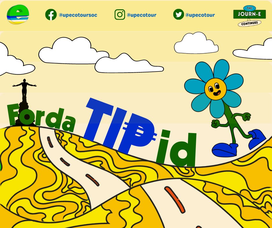 upecotour's tweet photo. IT’S BACK TO SCHOOL SEASON! 🎶

Forda TIPid shares some of the best ideas~ for Iskos who wish to save some money during school days! 🥳

#TheJournEContinues
#EcotourAt26 https://t.co/AeYagWXaCc