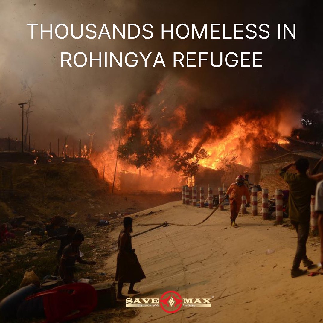 abfsssavemax's tweet image. On 5th march, 2023, there was a massive fire break through in the Rohingya refugee camp in Bangladesh taking away thousands of huts and injuring many. 
The incident began on Sunday through camp number 11 in Cox’s Bazaar where millions of refugees resided.

#bangladesh  #Rohingya