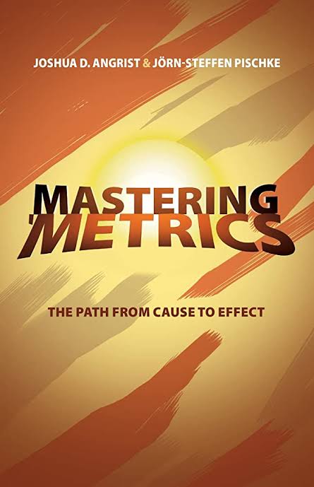 10 Great Books on Economic Measurement/Mismeasurment
1) Mastering 'Metrics - Angrist + Pischke
An excellent and very readable introduction to econometric methods by 2 leaders in the field. Brilliant place to get the basics of the language and techniques used in empirical Econ.
