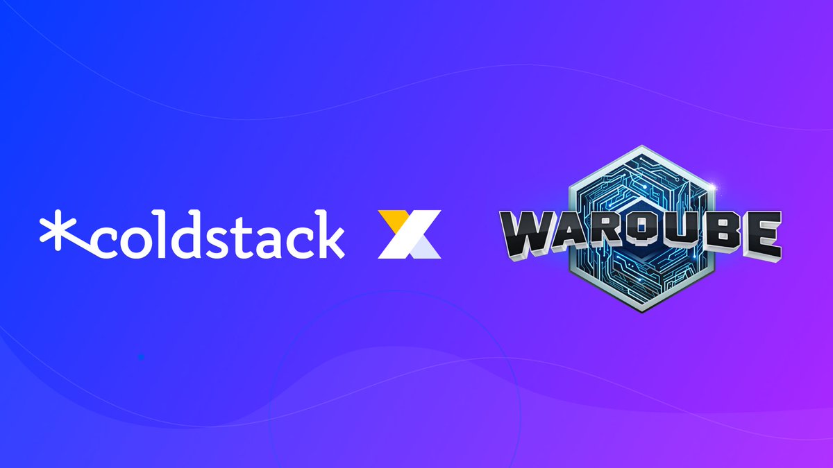 🤝We’re happy to introduce our new partner!

⚔️ WarQube is a free-to-play and play-to earn cooperative 3D video game. 

💪We believe that together we are one more key to mainstream the adoption of our technology.

Check out the details:
medium.com/coldstack/cold…