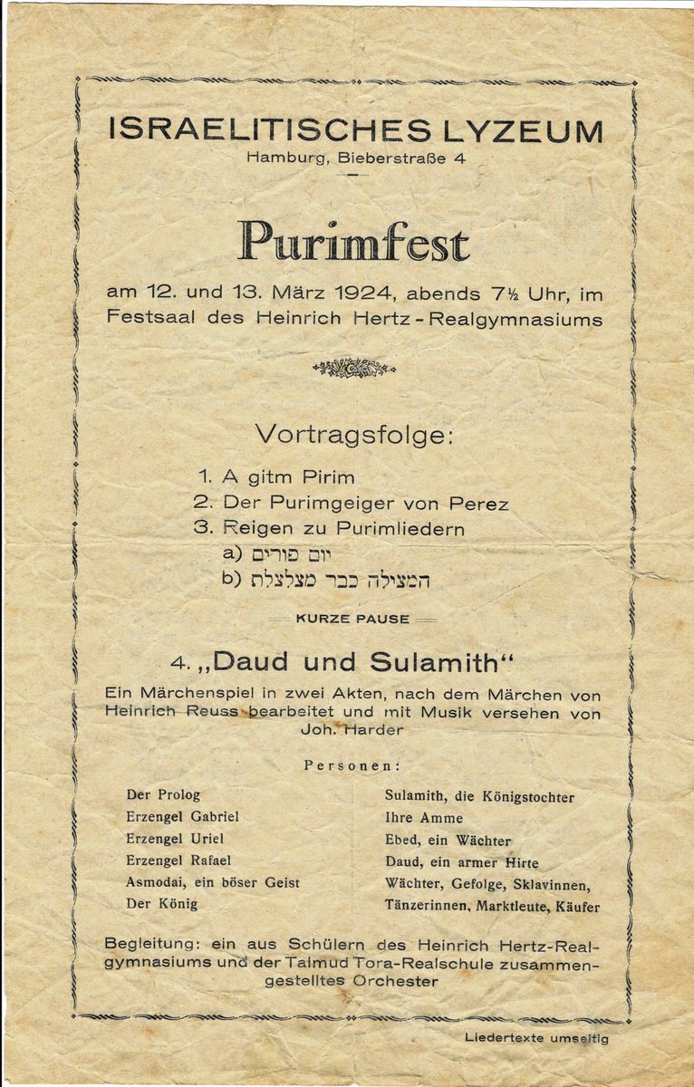 Israelitische Töchterschule tweet media