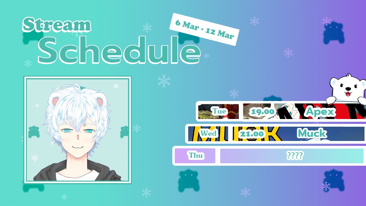 vtuber_p's tweet photo. เอาอันนี้ไปก่อนอีกอันยังใช้ไม่ได้
(ชอบทำจังเลยอะไรเผา ๆ เนี่ย)
🐻❄️ตารางไลฟ์ประจำสัปดาห์ วันที่ 6 Mar - 12 Mar🚓
🐻❄️Hashtag : #พี่หมีงับ #หมีย่าง
🚓Live : #PMiiLive
🐻❄️FA : #FAPMii
#Vtuber #VtuberTH #PMii https://t.co/YUdjLgat9R