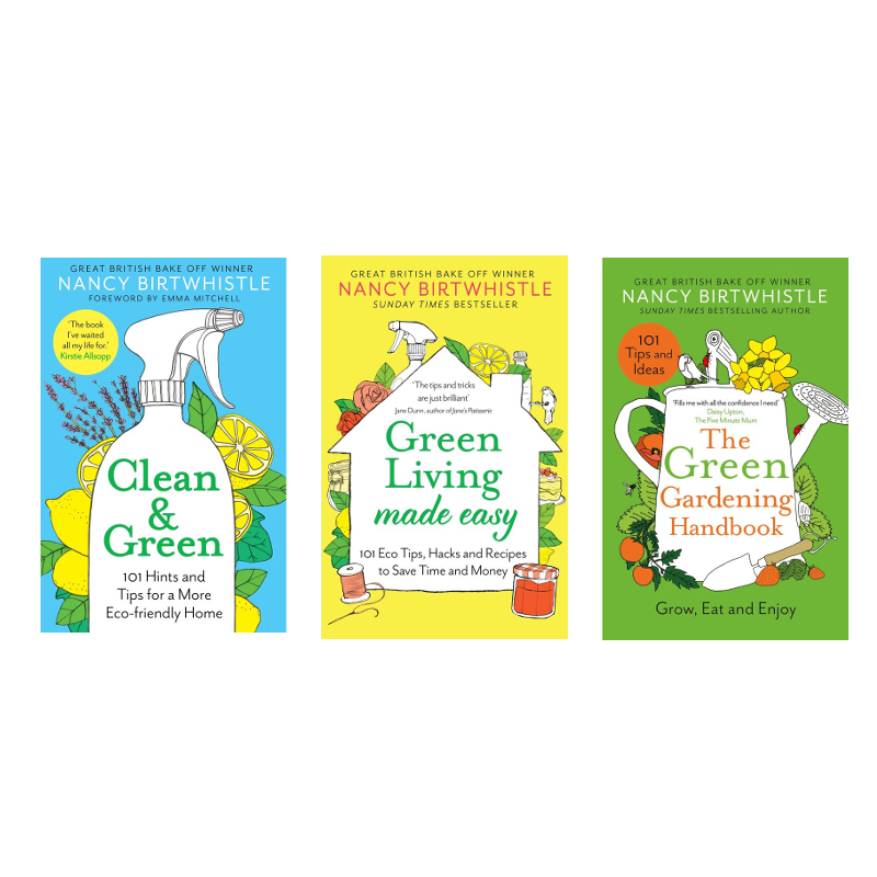 Now stocking @nancybbakes brilliant collection of books, including the newly published 'The Green Gardening Handbook'. All 3 titles are packed full of simple swaps& tips on cleaning, recipes & hacks for a more eco-friendly home and garden. ethicalshop.org/books-2/non-fi…