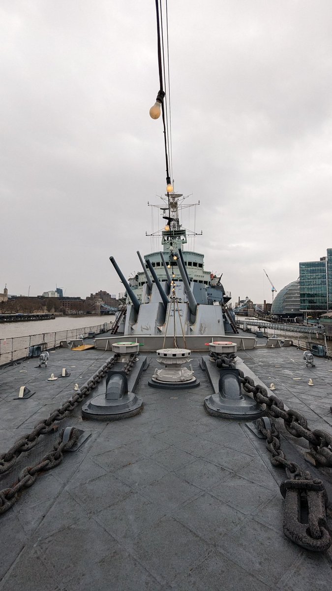 On board HMS Belfast. London. #londontourism #hmsbelfast