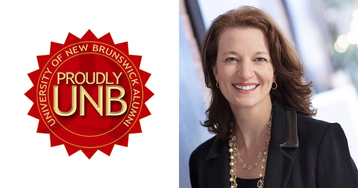 Congratulations to Robyn J. Tingley, chair of <a href="/UNB/">UNB</a>'s Board of Governors, who is the recipient of our 2023 Proudly UNB Honorary Alumni Membership. Read more about Robyn and the awards celebration taking place on April 21 in Saint John, NB: unb.ca/alumni/awards/… #ProudlyUNB