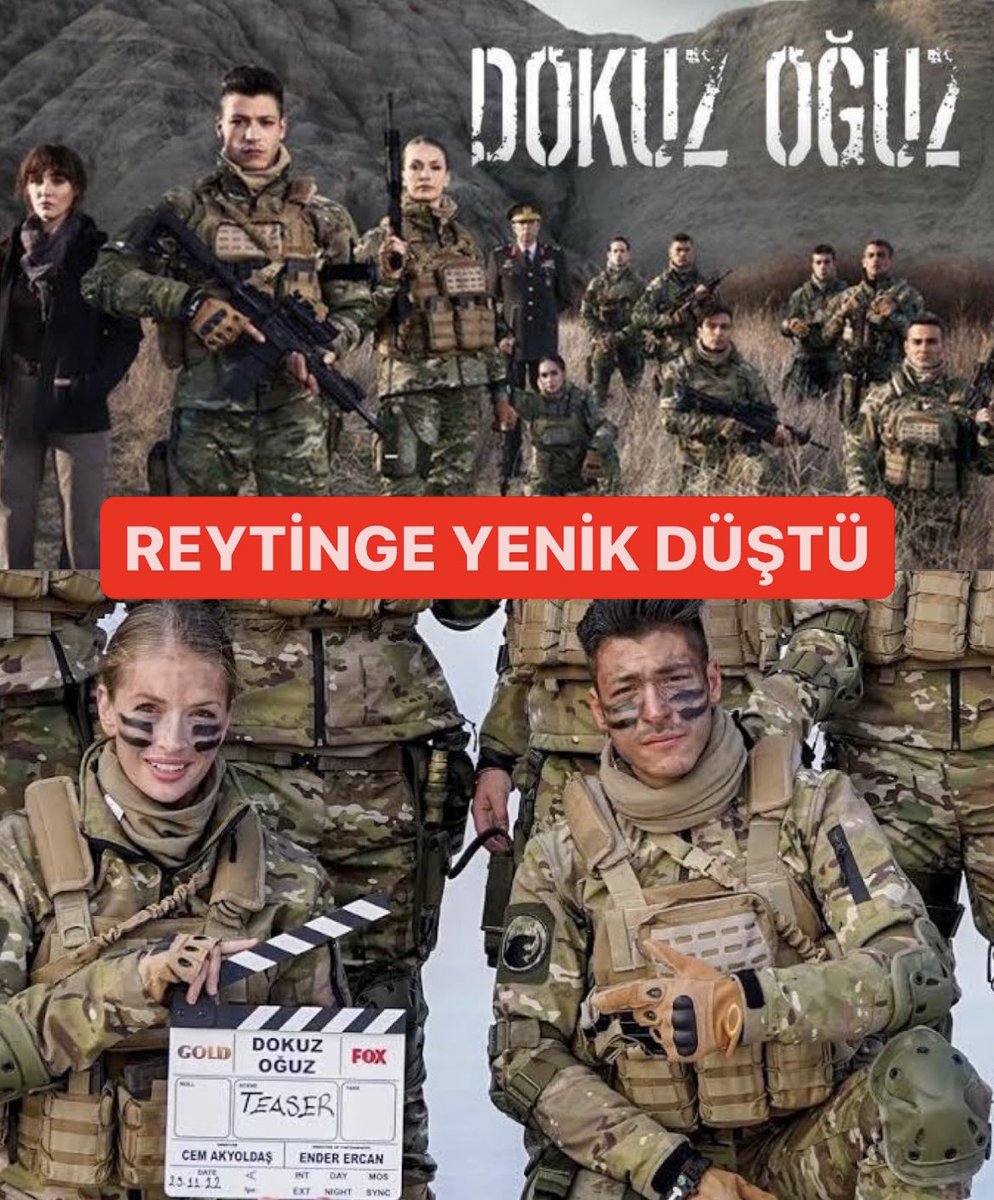 ÖZEL HABER! Yasemin Allen ve Kubilay Aka’nın başrolünü paylaştığı Fox TV ekranlarında yayınlanan ‘Dokuz Oğuz’ dizisi reytinglere yenik düştü. Henüz 4. Bölümü yayınlanacak olan dizi yakında ekranlara veda edecek. 

#dokuzoğuz #kubilayaka #fox #yaseminallen #magazin