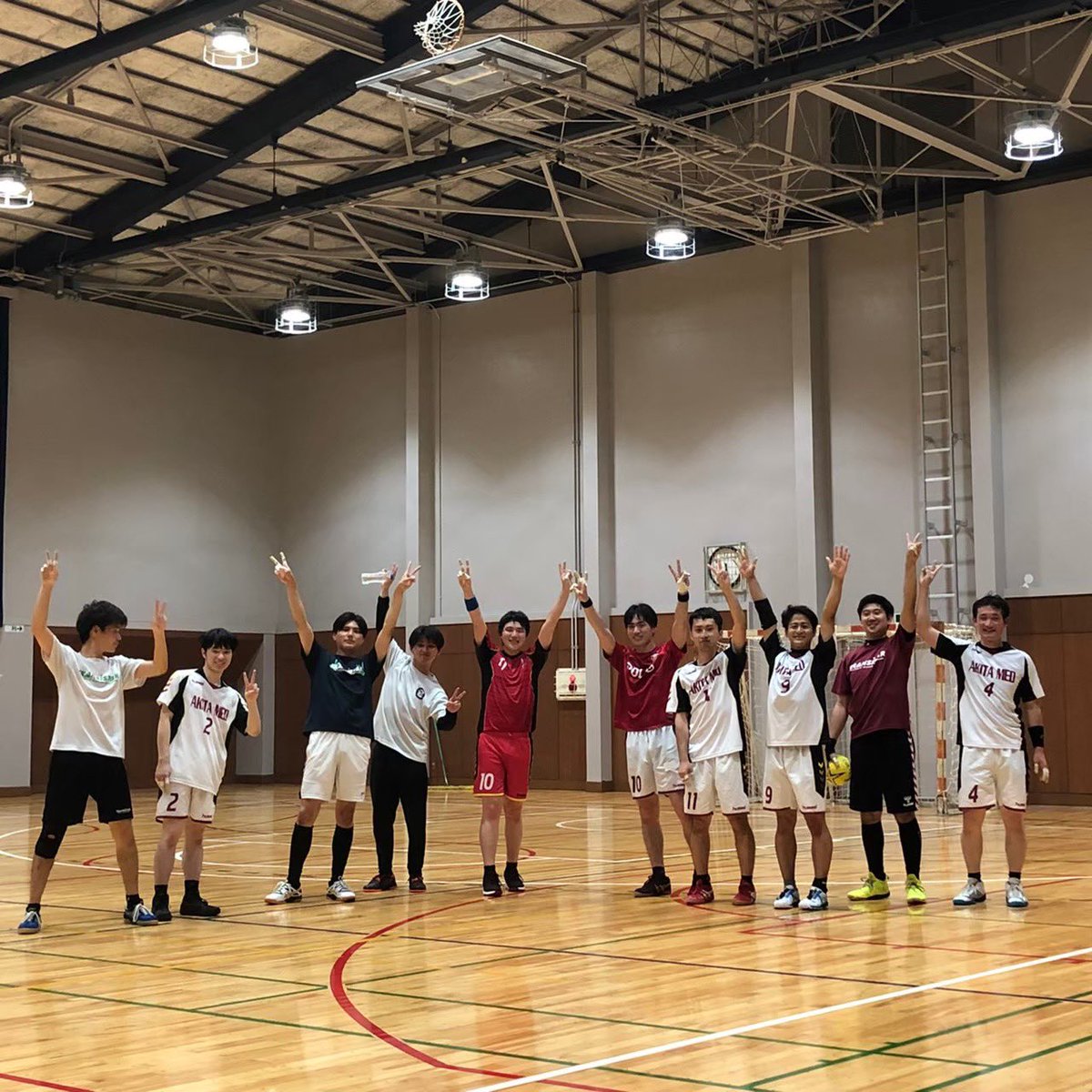 秋田大学医学部ハンドボール部 tweet media