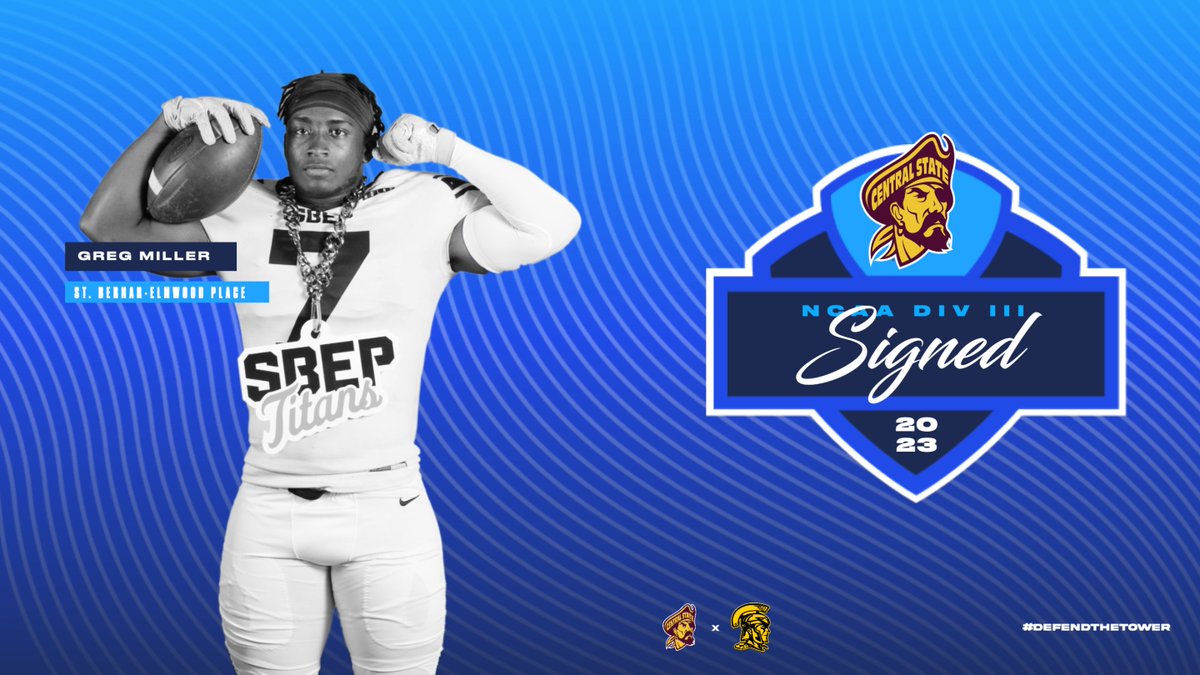 SBEPGoTITANS's tweet image. Congratulations to Senior, Greg Miller. He will continue his Football career with the Central State Marauders this fall.