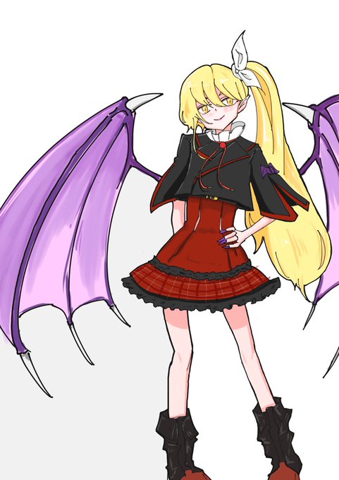 ブルアカのムツキって子の服が似合いそうだなって思ったくるみちゃん🦇 