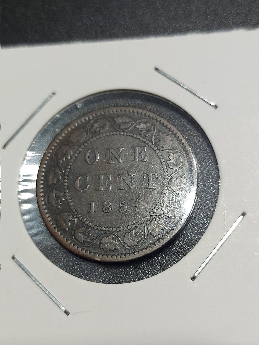 McCormark's tweet image. 1859 Canadian penny. The mint produced so many that they didn't need to make any more pennies for about 15 years. I did a whole video about them, check it out!

youtu.be/0SdC_fSMb6w

#coin #collection #numismatic #Canada #history