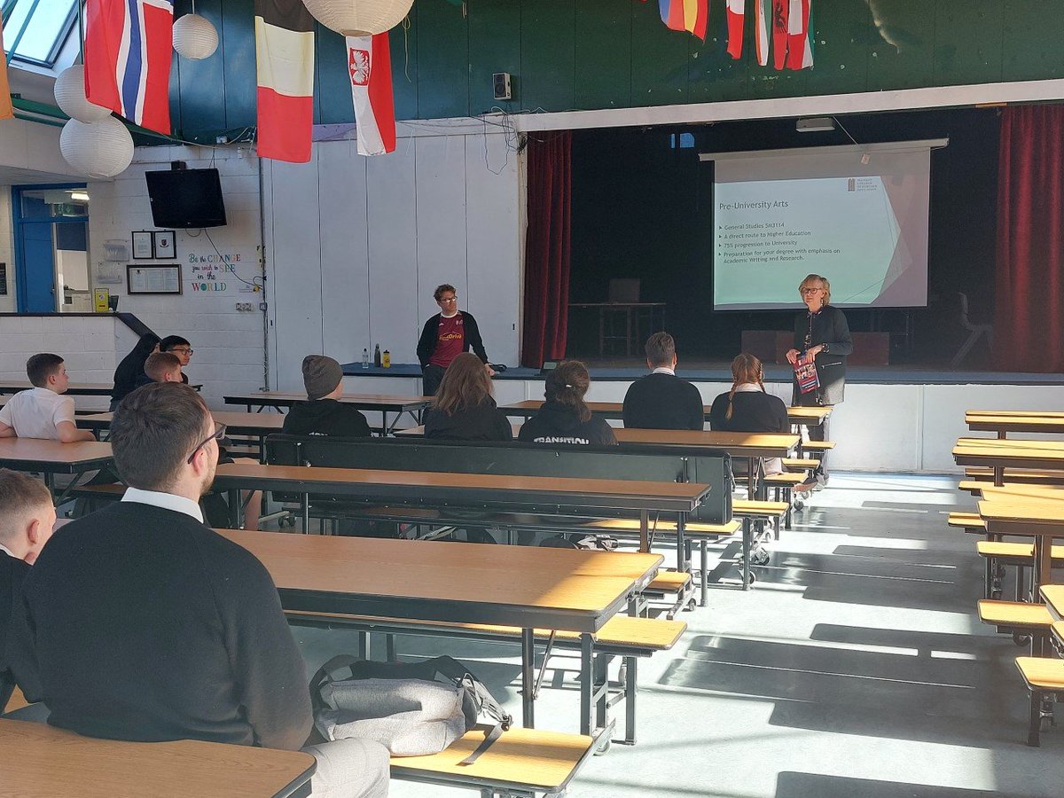 A big thank you to Robert &amp; Marion, who spoke about all their courses on offer in #PlunketCollegeofFurtherEducation from Pre university Arts, Business. Counselling &amp; Psychology to numerous courses in pre Apprenticeships