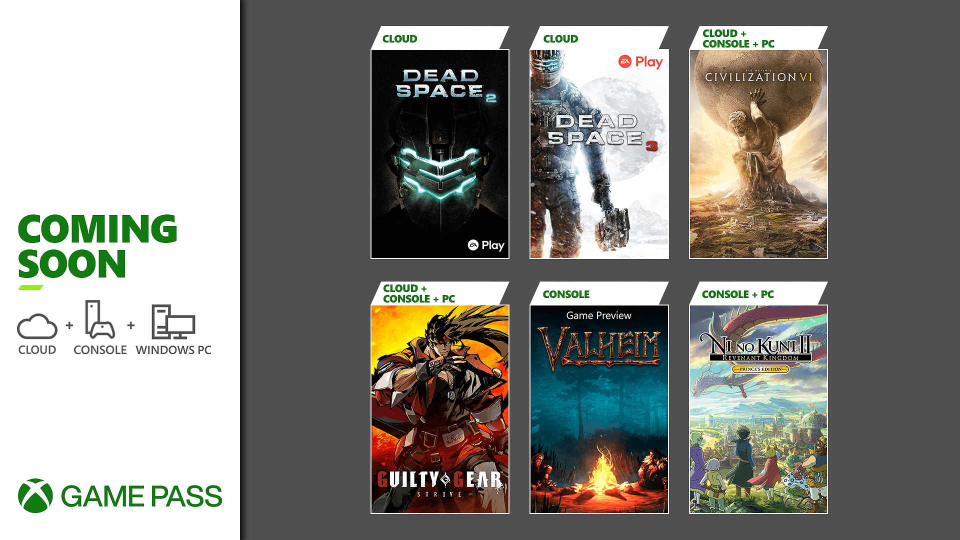 Xbox Game Pass on X: until these get here your assignment is to