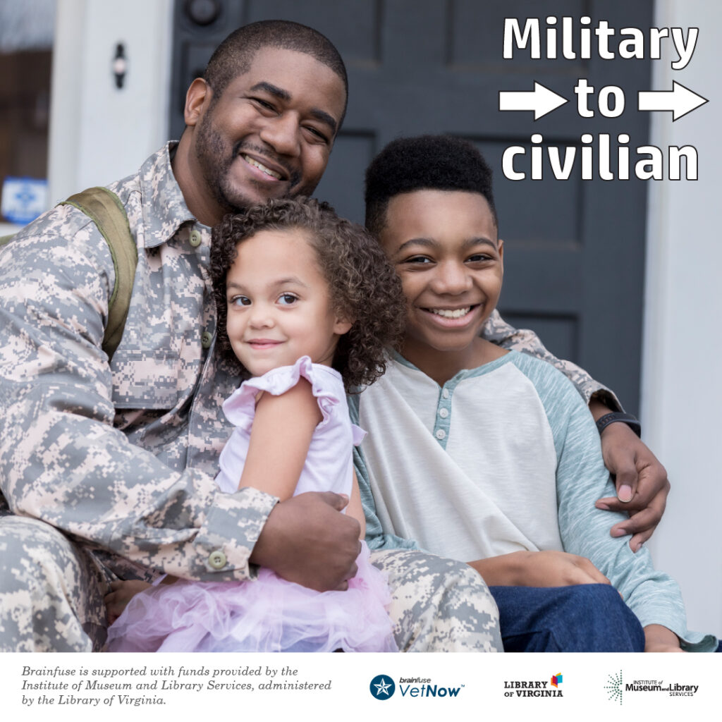 Veterans have a unique set of challenges, and the library is one of the best places to get free live online assistance from veterans who can help you discover your VA benefits. Access VetNow with your library card today: bit.ly/3FVm2Qg

#PWPLibraries #BrainfuseCommunity