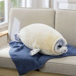 東武動物公園のアザラシ「もちもちちゃん」のクッション!フェリシモから登場!