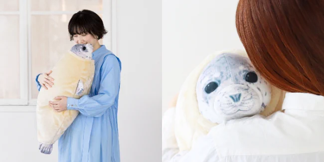 東武動物公園のアザラシ「もちもちちゃん」のクッション！フェリシモから登場！
