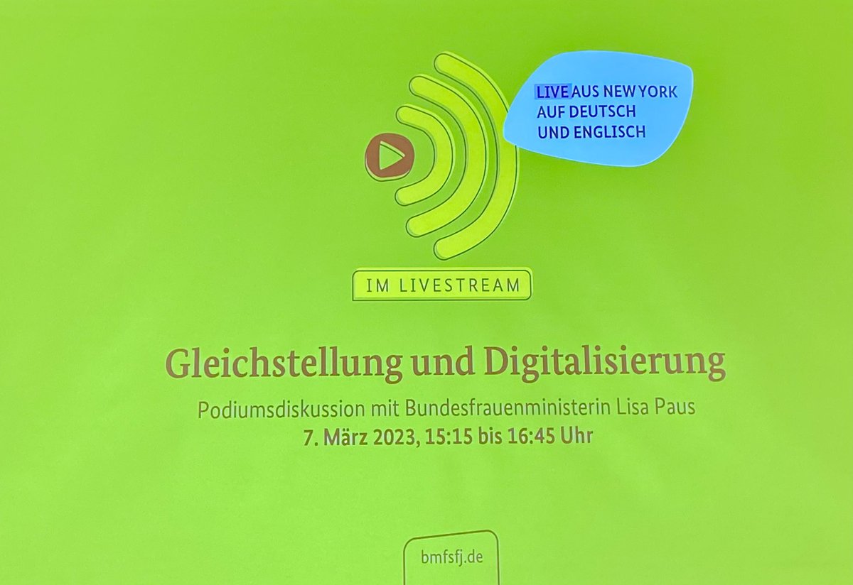 GermanAmbUN_NY's tweet photo. ๐จNow!
#CSD67 side event๐ฉ๐ช:
๐พ๐๐๐๐๐ฃ ๐๐ข๐ฆ๐๐๐๐ฅ๐ช ๐๐๐ ๐๐๐๐๐ฅ๐๐ ๐ฅ๐๐๐๐๐ ๐๐ ๐๐ช
I look forward to the debate on inclusive algorithms and biased AI. Itโs decisive for our societies!
Follow live in EN & DE.
https://t.co/FM2qjW0ENN https://t.co/HD6wn6M07I